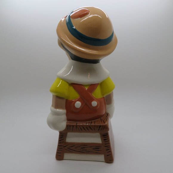 Pinocchio 9 Inch Ceramic Figurine Hand Painted Craftsmanship Collectible Disney - Picture 6 of 16